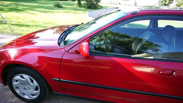 1995 Honda Civic Si walk around tour, engine start up etc.(1 owner, all original!)