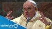 Papa Francisco expresa condolencias por accidente de Tren en Galicia/ Pope expresses condolences