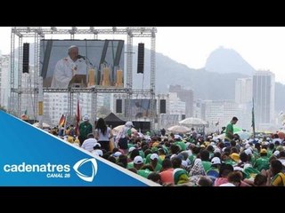 Papa Francisco ofreció varias misas en su último día en Brasil / Pope Mass