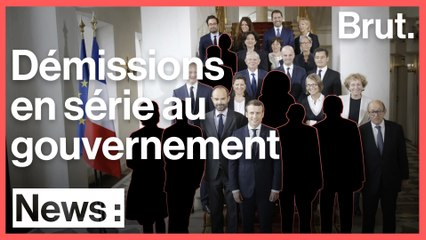 Démissions en série au gouvernement