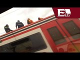 Falla en Tren Suburbano por caída de cable / Excélsior informa