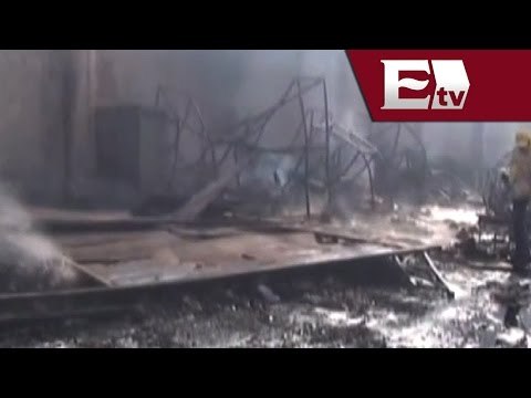 Incendio consume almacén en Chalco, Edomex; no hay víctimas/ Comunidad
