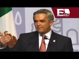 Miguel Ángel Mancera llama a debatir sobre salario mínimo/ Pascal