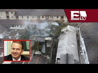Muere candidato presidencial brasileño en accidente aéreo/ Global