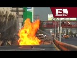 Controlado la explosión de una tubería de gas en San Pedro, Nuevo León/ Pascal