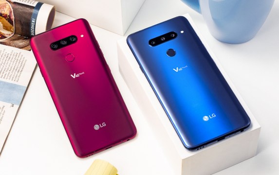 Este es el LG V40 ThinQ