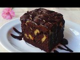 Receta de brownie de chocolate con salsa de frutos rojos