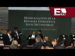 Empresarios y políticos celebran la reforma energética / Vianey Esquinca