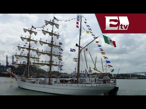 Buque escuela Cuauhtémoc llega a San Diego California / Todo México