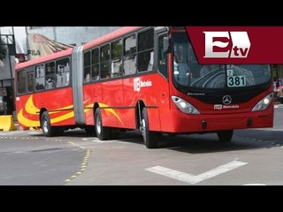 Ponen a prueba unidad exclusiva en Línea 4 del Metrobús / Excélsior Informa