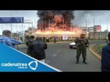 Impresionante incendio en el Aeropuerto de Nairobi (VIDEO)