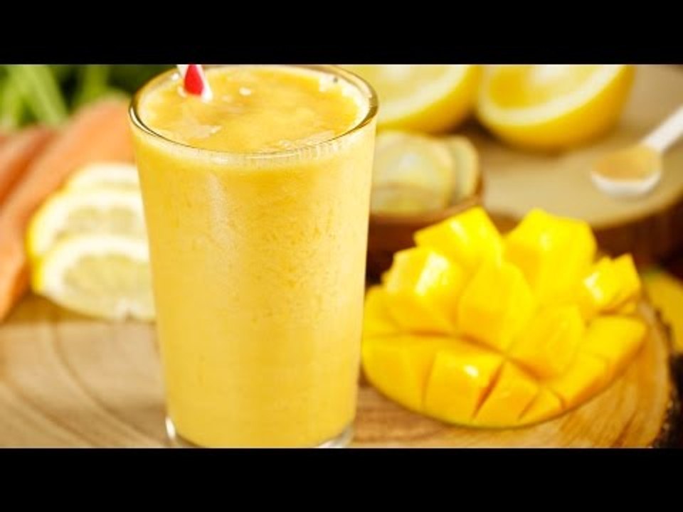 Receta de smoothie de mango / Mango smoothie re...