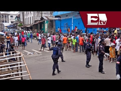 Liberia decreta toque de queda por la propagación del ébola/ Titulares