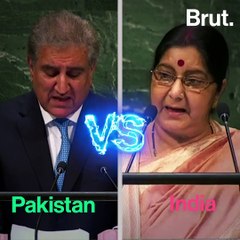 India and Pakistan had a HEATED showdown at the United Nations General Assembly in New York.
