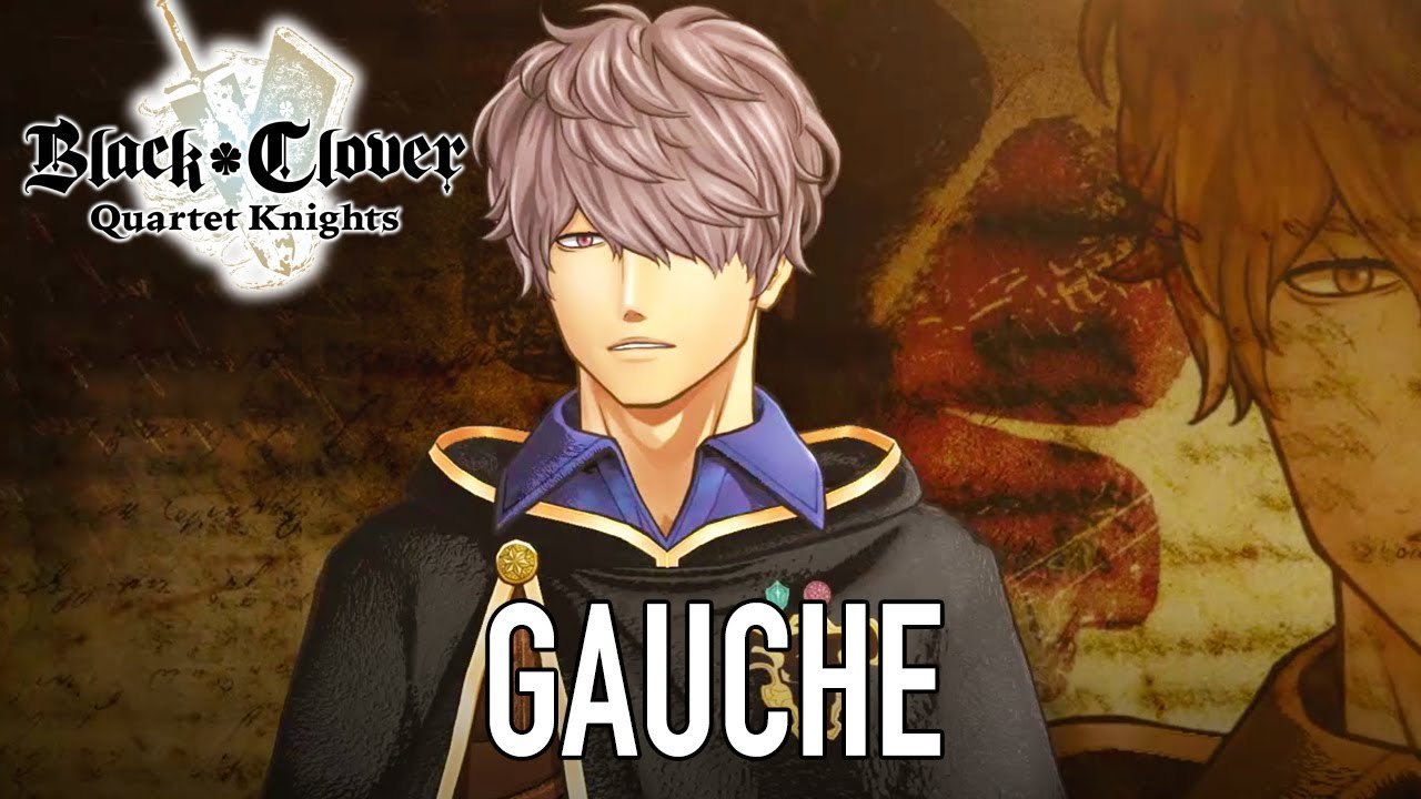 Black Clover Quartet Knights - Trailer de présentation de Gauche