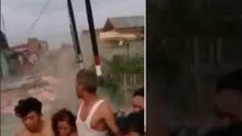 Residents Flee in Panic as Houses Collapse During Indonesia Quake