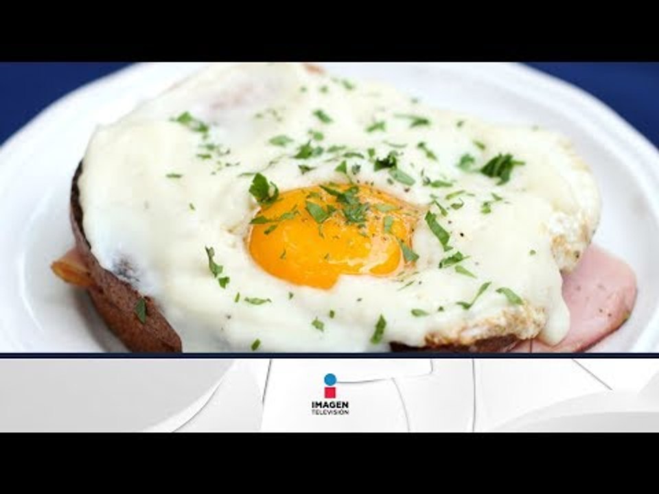 Receta de croque madame / Recipe croque madame