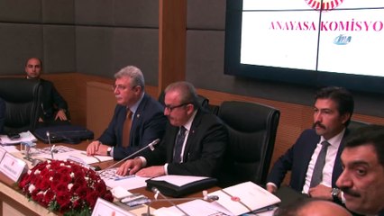 Anayasa Komisyonu TBMM İç tüzüğünü görüşmek üzere toplandı
