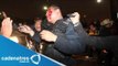 Maestros golpean a un agente de la policía capitalina / Policía es golpeado por maestros