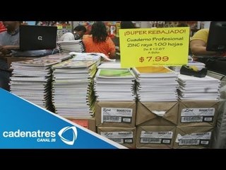 Download Video: Padres de familia realizan compras de última hora / Regreso a clases