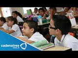 Regresas a clases alumnos de Michoacán a pesar de la amenaza de para indefinido