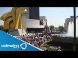 CNTE y Antorcha Campesina desquician la ciudad / Marchas en el Distrito Federal