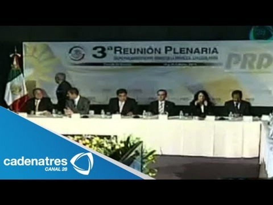 PRD está listo para debatir reforma energética, fiscal y política