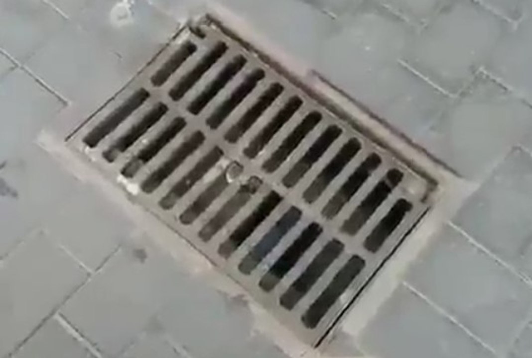 Eylem yeri kanalizasyon