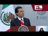 El presidente Peña Nieto ofreció su Segundo Informa de Gobierno / Excélsior informa