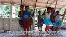 Bangladesh turns tide on climate change with floating schools