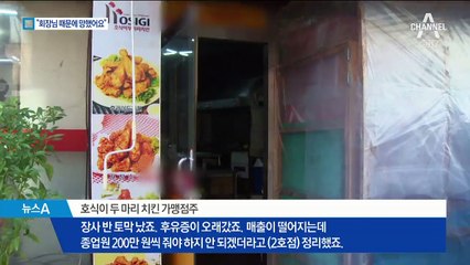 “회장님 때문에 망했어요” 피해는 가맹점 몫