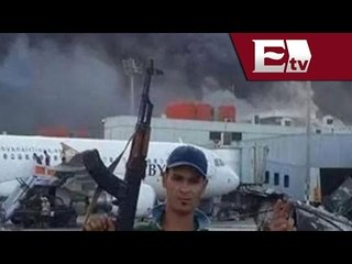 Terroristas roban 11 jets comerciales en Libia; temen otro 11-S  / Global