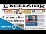 Maestros del CNTE predominan en portadas de los periódicos más importantes de México