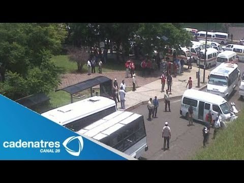 Bloqueos y manifestaciones en Morelia / Desquician tráfico en Morelia