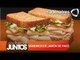 Cómo Sándwich de jamón de pavo / How turkey ham sandwich