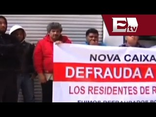 Manifestantes en Ejército Nacional protestan contra caja de ahorro / Excélsior informa