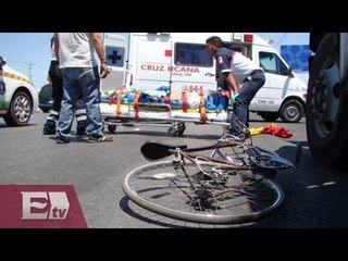Atropellan a ciclista en el Centro Histórico  / Excélsior Informa