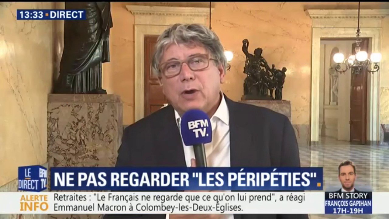 Macron à Colombey-les-Deux-Églises: "Après s'être pris pour Jupiter, il se prend pour le 'Roi-Soleil'", affirme Éric Coquerel