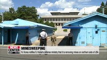 N. Korea notifies S. Korea's defense ministry that it is removing mines on North's side of JSA