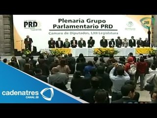 PRD advierte no ignorar resultados de encuesta de reforma energética y hacendaria