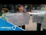 Marchas de la CNTE dejan perdidas económicas en comercios / Marchas CNTE 2013