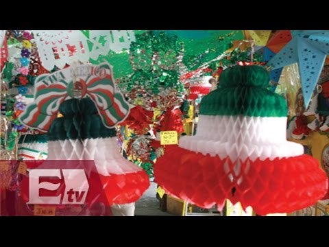 Familias mexicanas se preparan para celebrar la independencia / Excélsior Informa