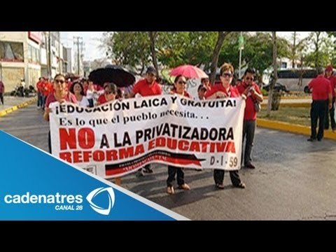 Maestros de otros Estados se unen las protestas de la CNTE / Marchas maestros 2013