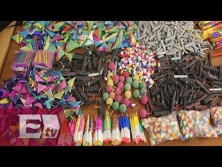 Fabricación de pirotecnia en Tultepec / Vianey Esquinca
