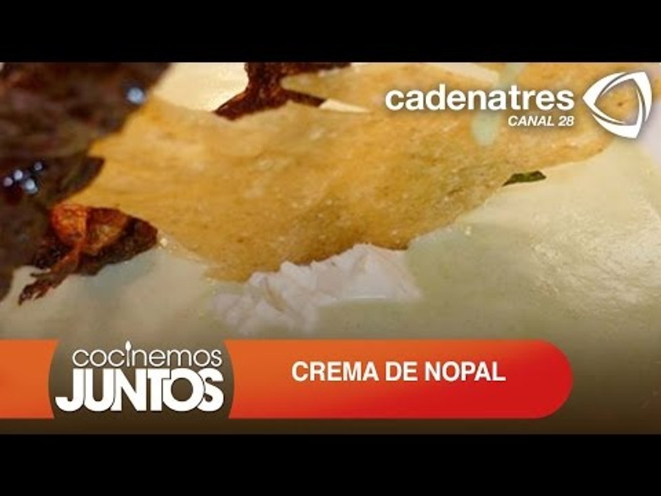 CREMA DE NOPAL ¿Cómo preparar crema de nopal?