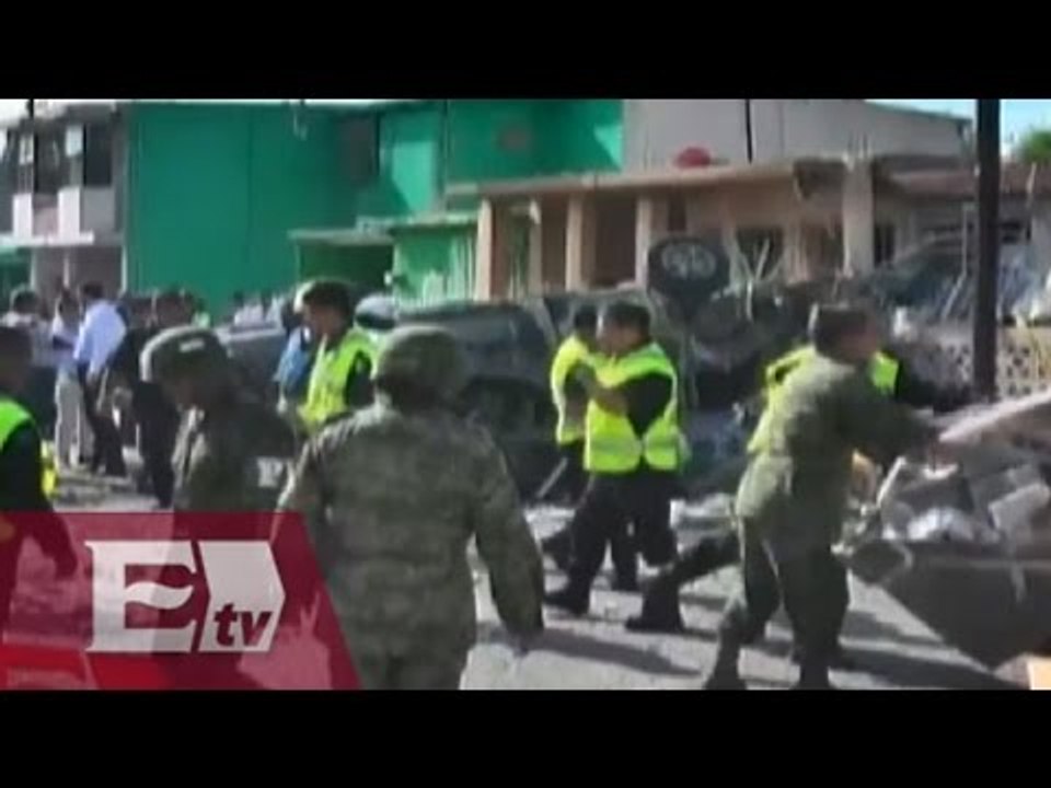 Mueren dos personas en explosión en Tamaulipas / Vianey Esquinca