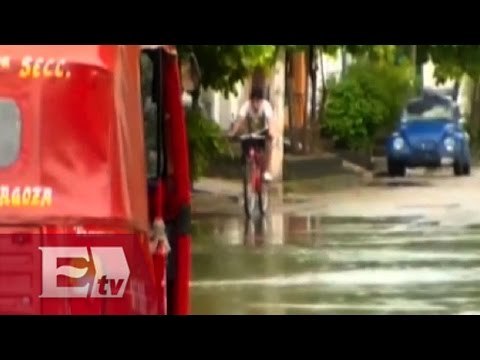 Fuertes lluvias en Oaxaca causadas por la tormenta 'Polo' / Excélsior informa