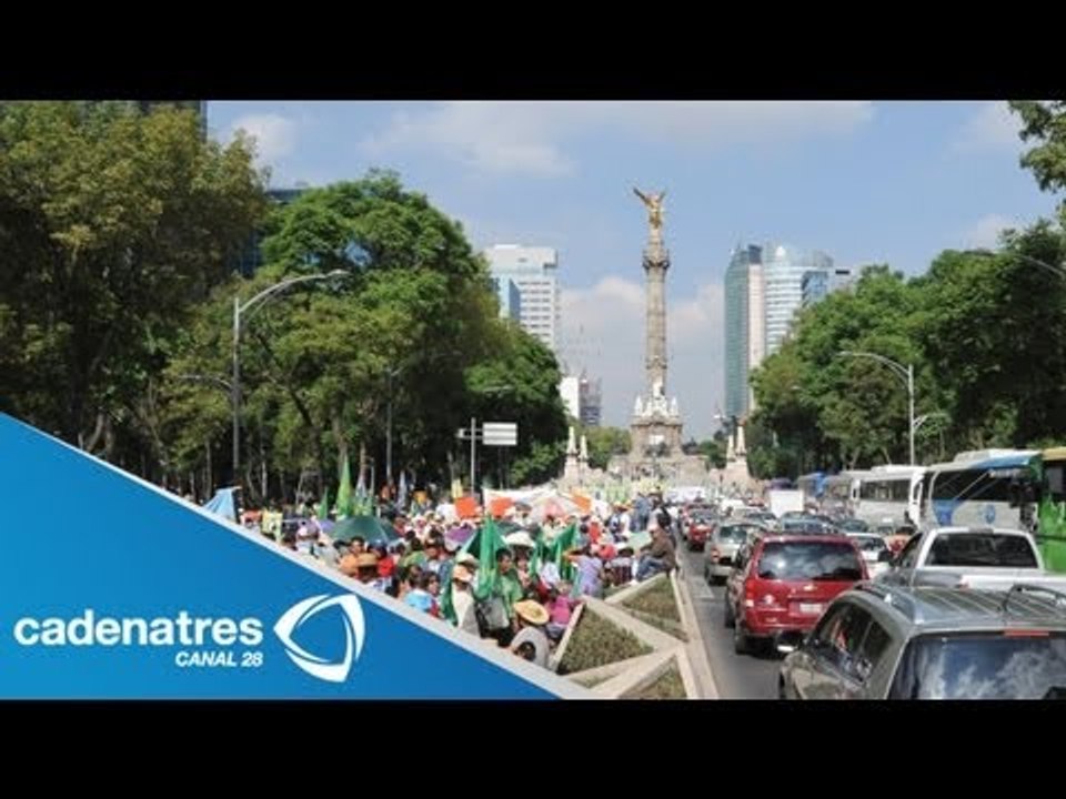 Subsecretario de Control de Tránsito de DF habla sobre la situación del DF con las marchas