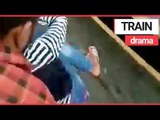 Passenger Rescued After Falling Off Train | SWNS TV