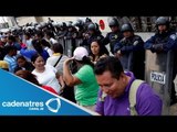 ÚLTIMA HORA:Marcha de maestros paraliza calles de la Ciudad de México 11 de Septiembre